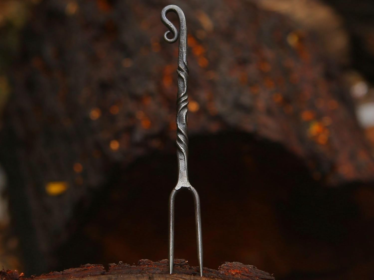 Hand-Forged Viking Cutlery Set 